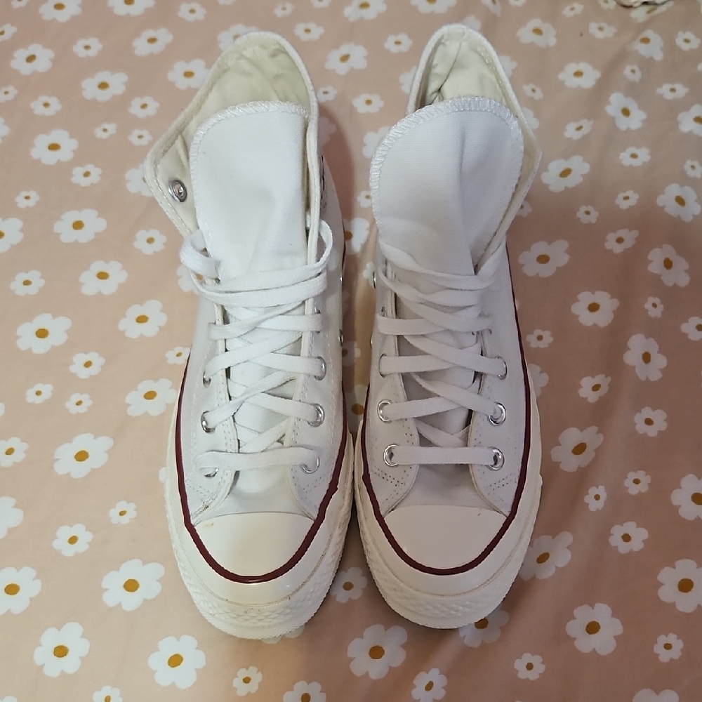 White High-Top CONVERSE Sneakers